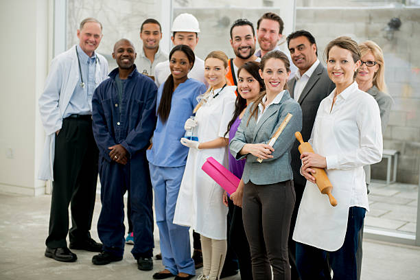 istock Diverse Group of Employees 546008000