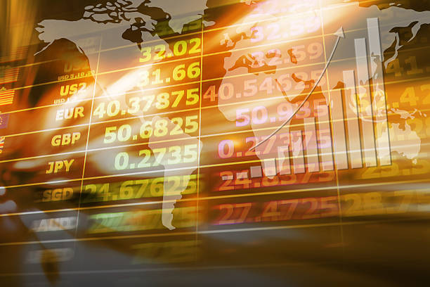 istock Abstract background of currency exchange 546008940