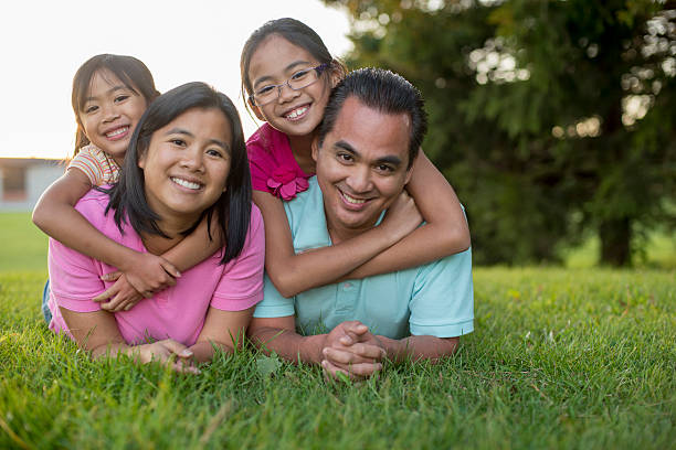 istock Family Portrait at the Park 546012864