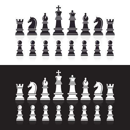 Chess icons. 