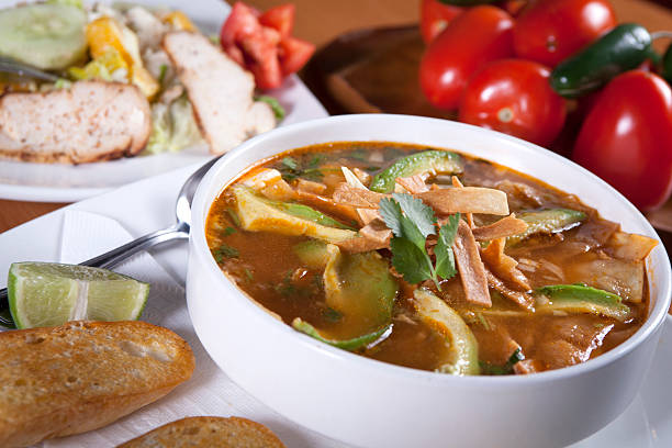 istock Traditional tortilla soup 546025400