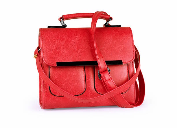 istock Big ladies handbag on a white background 546163998