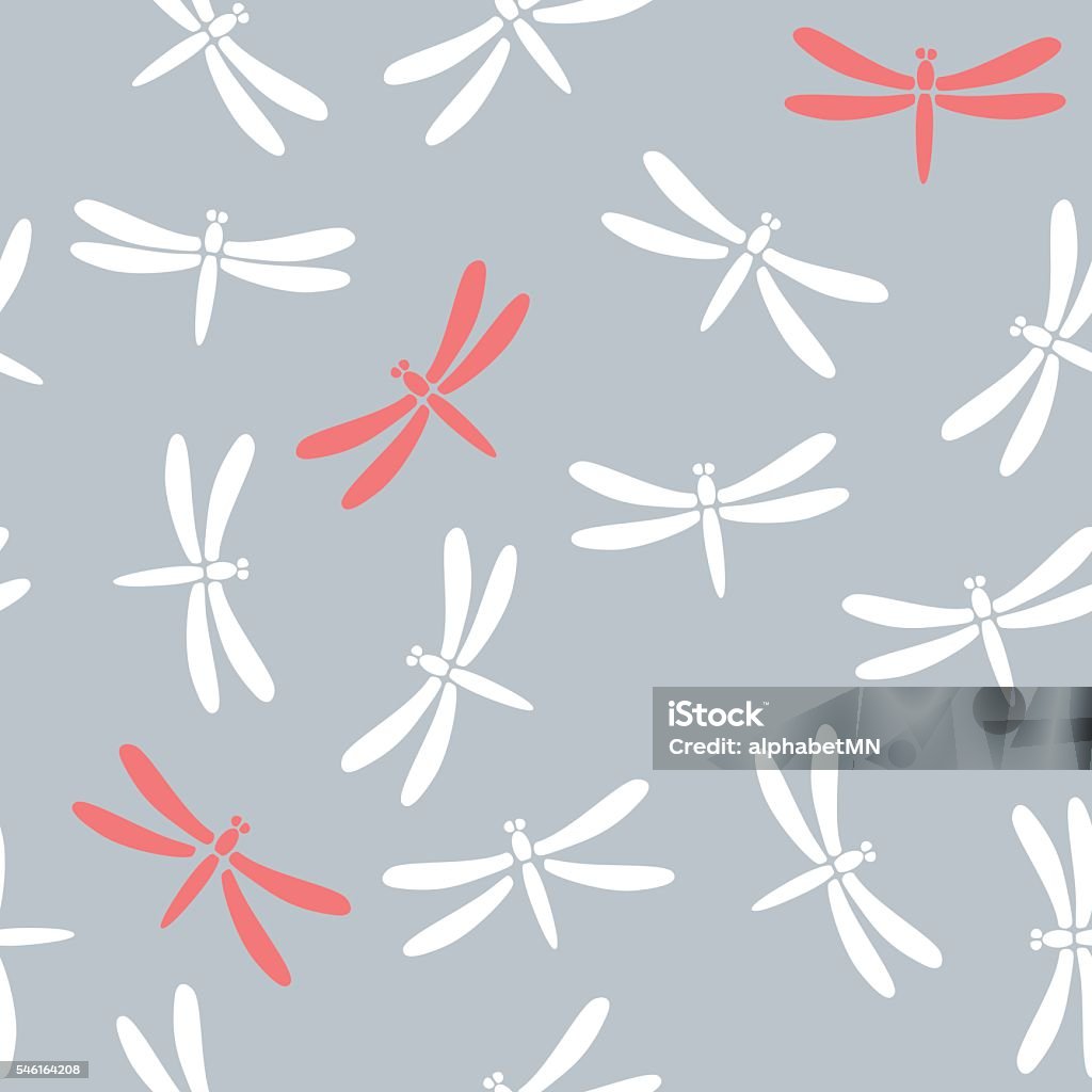 Pattern For Dragonfly Dragonfly Pattern Stock Illustration - Download Image Now - Pattern ...