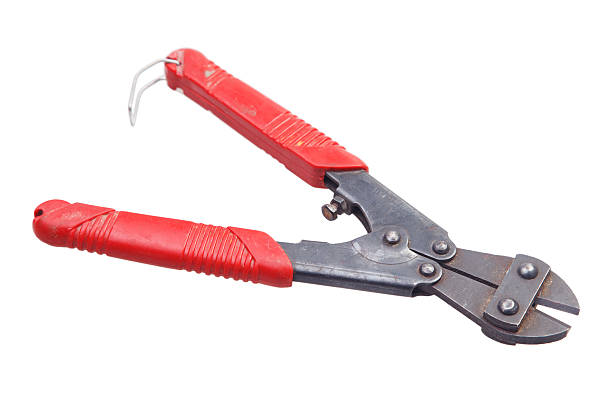 istock studio photography of a red bolt clipper in white back 546164676