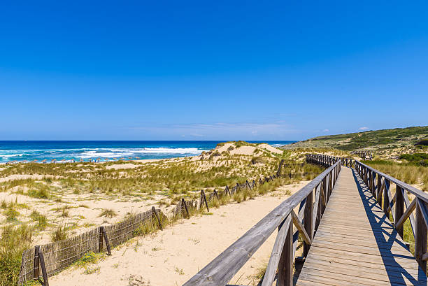 istock Foot bridge at Cala Mesquida - Mallorca, Spain 546165544