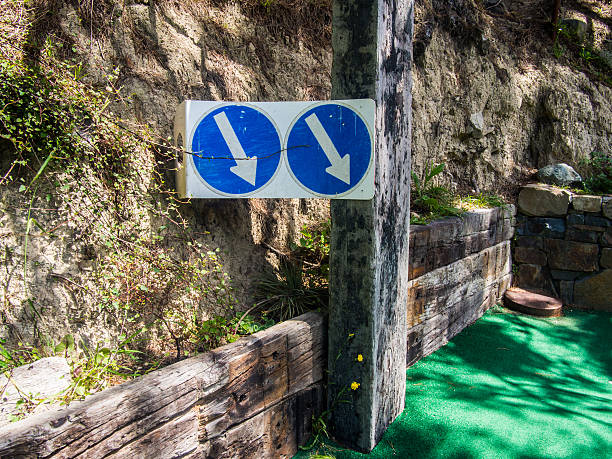 Pair Of Arrows Pointing Down