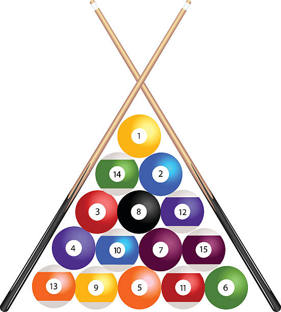 Pool Sticks Backgrounds 450+ Pool Stick White Background Stock Illustrations, Royalty-Free ...