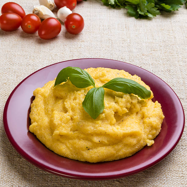 trarditional homemade polenta