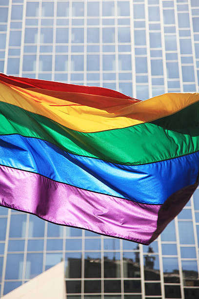 istock Gay pride rainbow flag 546170008