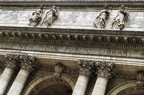 istock Facade of the New York Public Library 546170560