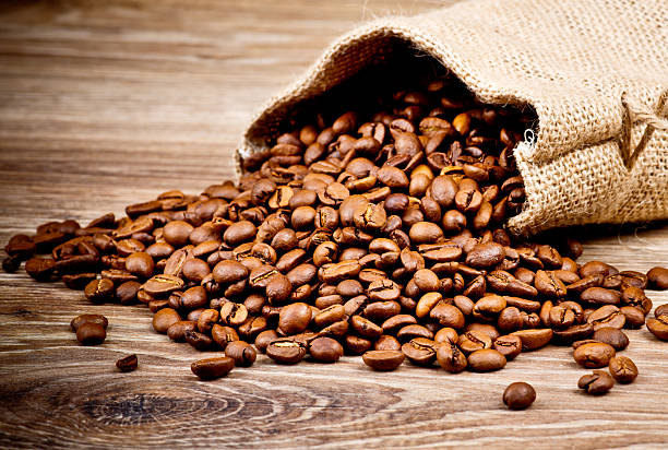 istock Coffee beans in the sack 546170668