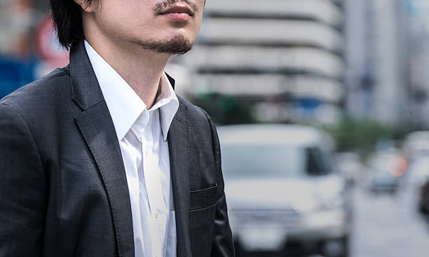istock Asian businessman feeling insecure 546171844