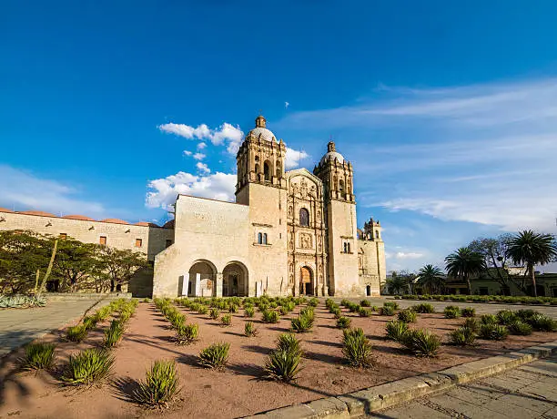 Church of Santo Domingo de Guzman in Oaxaca, Mexico