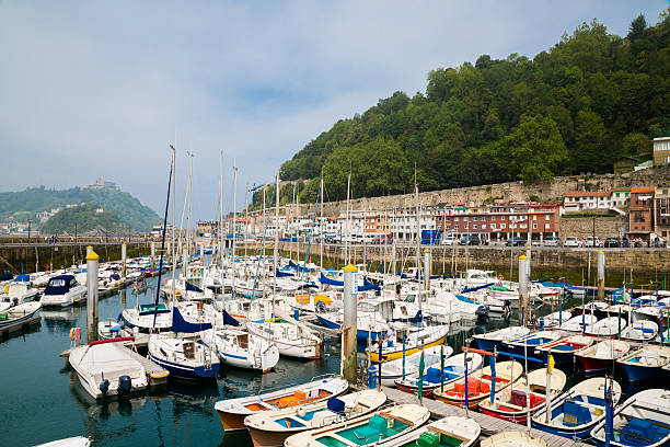 San Sebastian Port Stock Photo - Download Image Now - San