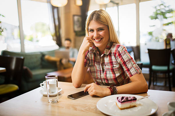 istock Casual smiling businesswoman taking a break from work. 546177068
