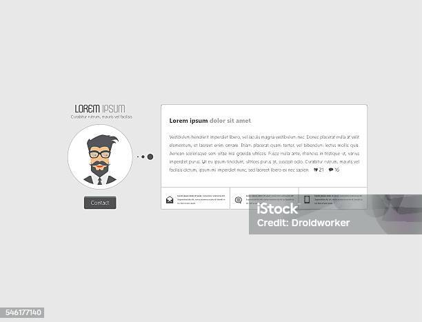 Discussion Boxes Vector Discussion Box Design For Your Website Stock Illustration ...