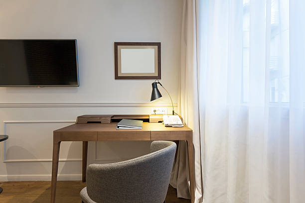 istock Interior of a home office 546182254
