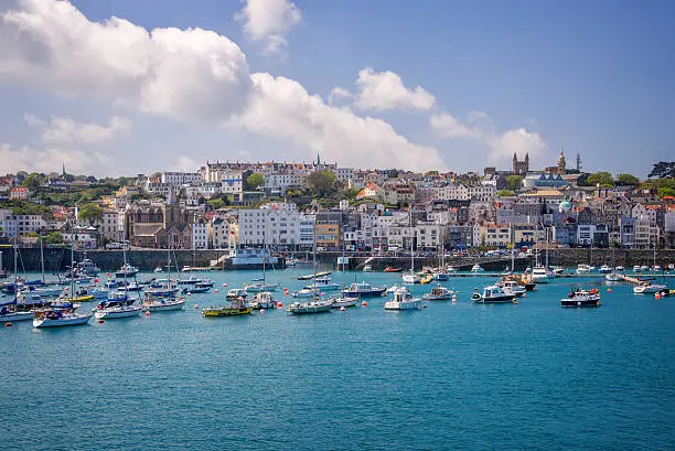 Photo of Saint Peter port, Guernsey