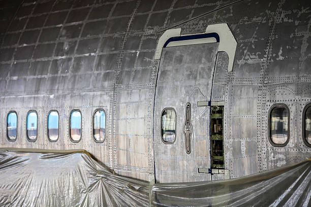 istock Fuselage of jet aircraft 546187904