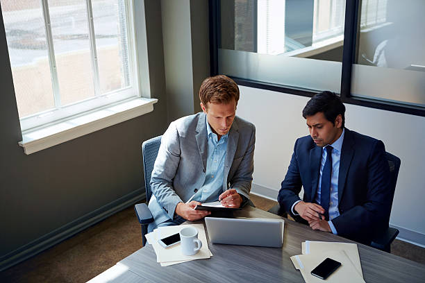 istock Meeting of men 546189678