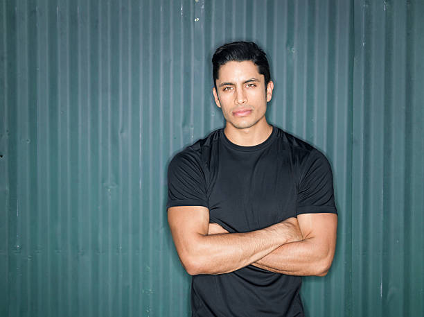 istock Hispanic Fitness Model Posing 546192400