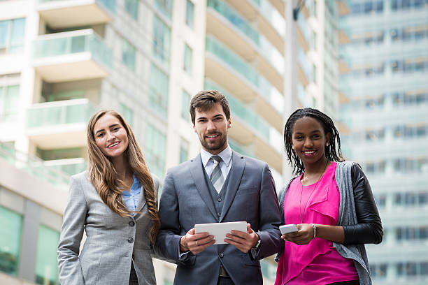 istock Young group of business professionals 546200106