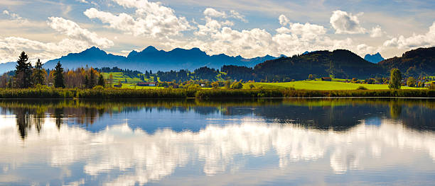 istock panorama landscape in Bavaria 546201334
