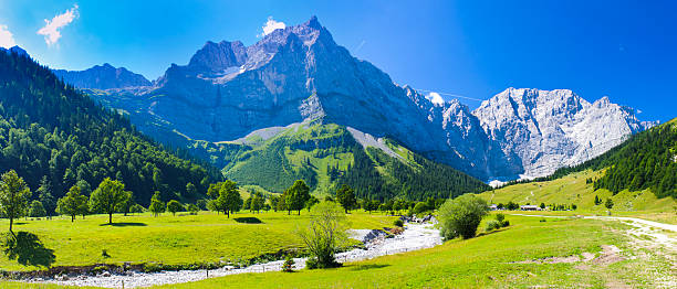 istock panorama landscape in Bavaria 546202794