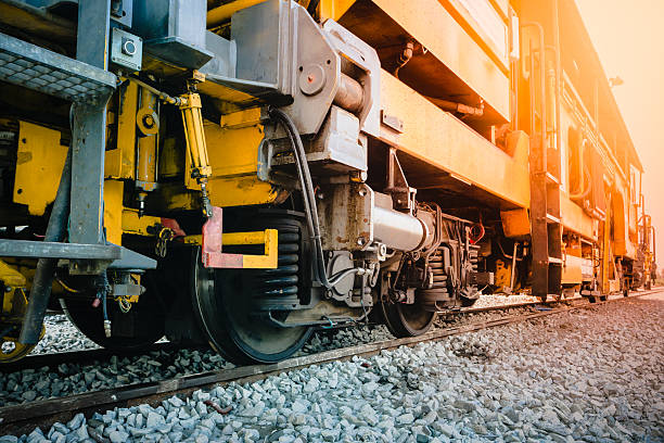 istock trains suspension on new railways. 546202942
