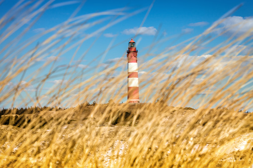Lighthouse in the dunes, Amrum