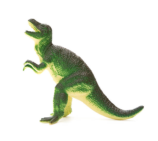 istock side view green plastic dinosaur toy on a white background 546204228