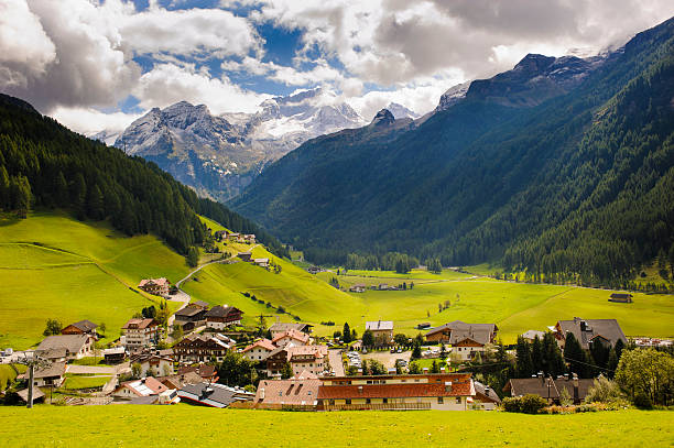 istock village Rein in south Tyrol 546205120