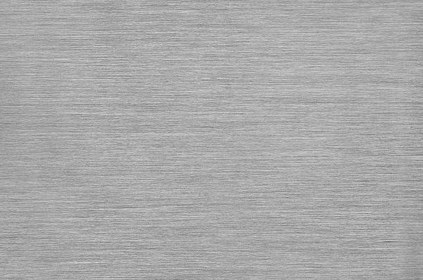 istock Gray Brushed Metal Texture Background - Steel or Aluminium 546205492