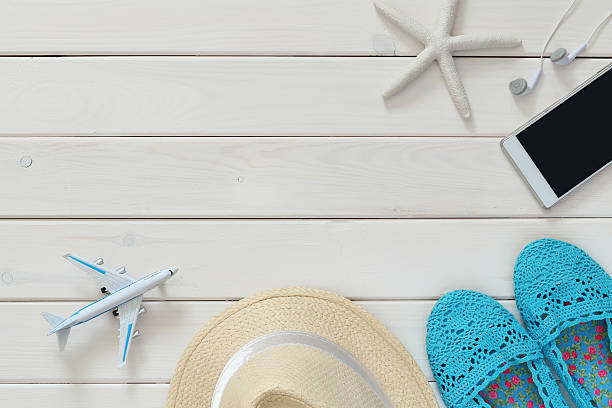 istock woman vacation accessories and life style objects 546420854