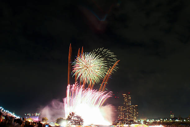 istock fireworks, SETAGAYA TOKYO JAPAN 546421628