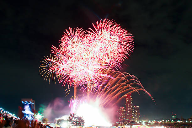 istock fireworks, SETAGAYA TOKYO JAPAN 546421698