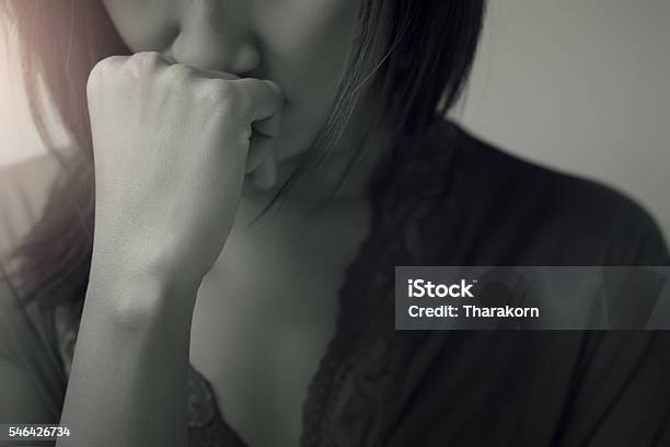 Sad Woman Stock Photo - Download Image Now - Women, Depression - Sadness, Guilt