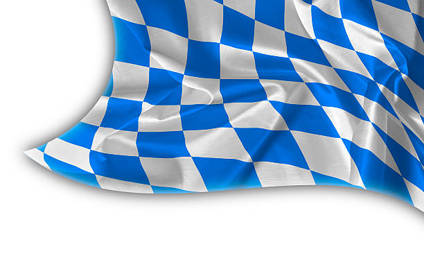 istock Bavarian flag - Beer Fest  fabric background 546427534