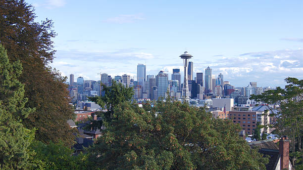 istock SEATTLE, WASHINGOTN - SEPTEMBER 2014: Skyline panorama view 546428718