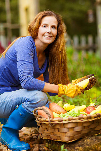 istock Mature Woman in Garden 546432058