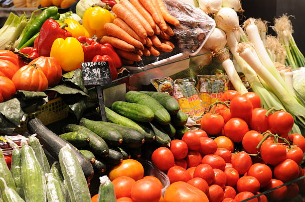 istock Vegetables in the market 546433962