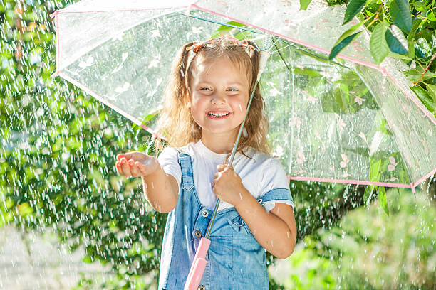 istock Funny little girl 546434902