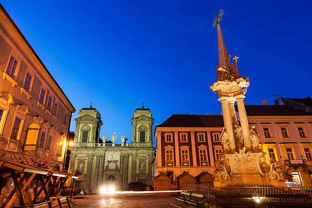 istock St. Anne's Church on Main Square in Mikulov. Mikulov 546435838