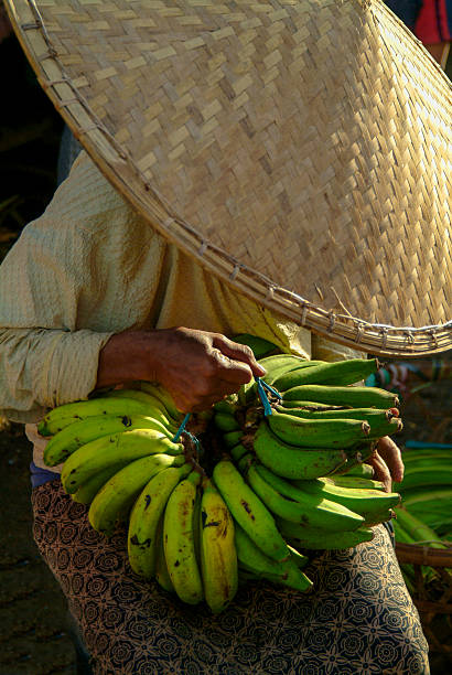 istock Balinese Banana Seller 546438428
