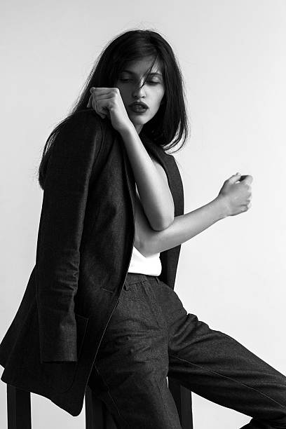 istock Studio shot of sensual girl 546444138