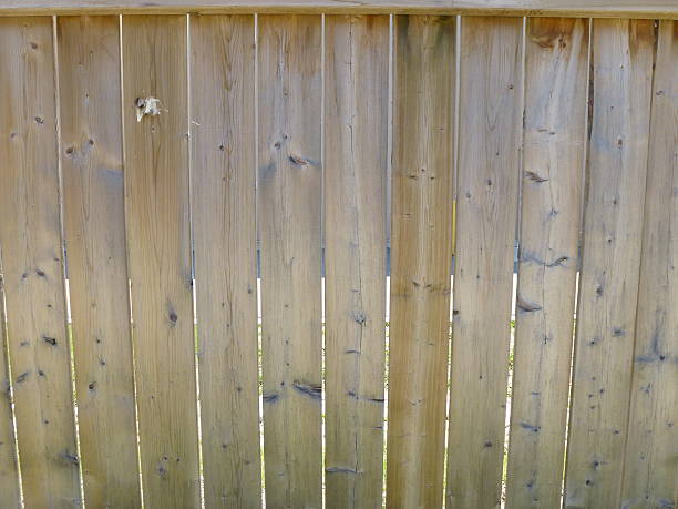 istock Texture from a wood  vertical fence 546446818