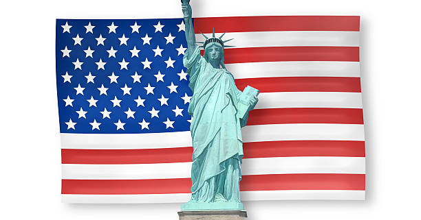 istock Statue of Liberty photo modified 3d render 546457146