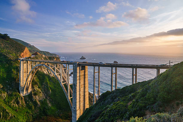istock Sunset at Bixby Bridge, California 546460690