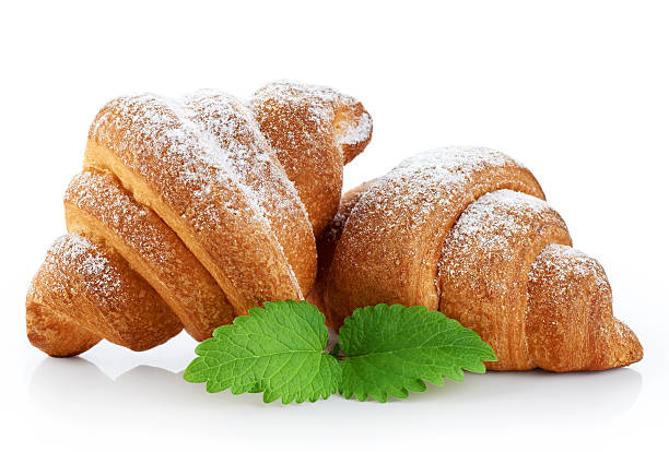 istock Croissant covered with sugar powder 546462388