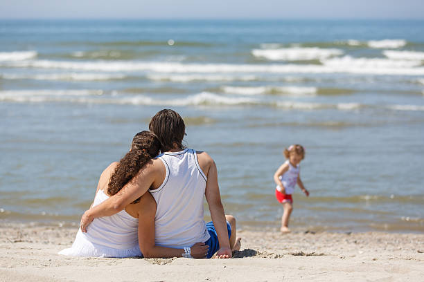 istock Family vacation by the sea 546465444